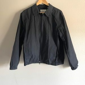 J. Crew Navy Blue Bomber Harrington Jacket Medium